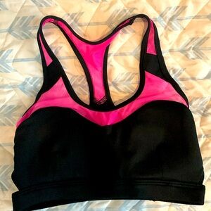 Bombshell sportswear neon pink mesh bra